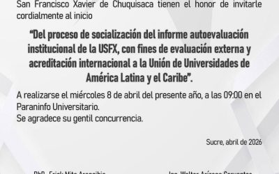 Invitación Oficial: Socialización del Informe de Autoevaluación Institucional