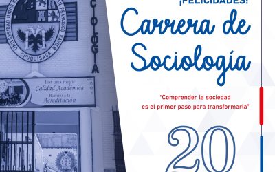 ¡FELICES 20 ANIVERSARIO, CARRERA DE SOCIOLOGÍA!